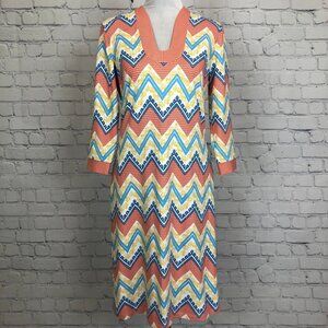 J McLaughlin Catalina Cloth Gisel Dress Size S 3/4 Sleeve